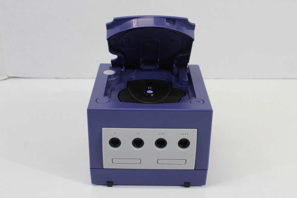Nintendo Gamecube Console Indigo Purple LED NTSC-U/C DOL-001 AC AV PLAY US GAMES