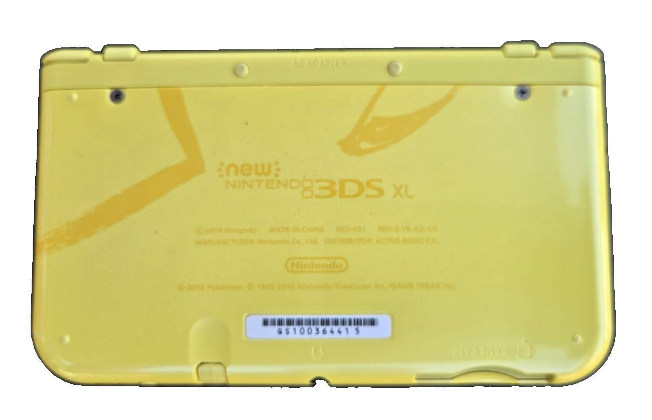 Nintendo 3DS XL Pikachu Yellow Edition Console – Preowned in original box