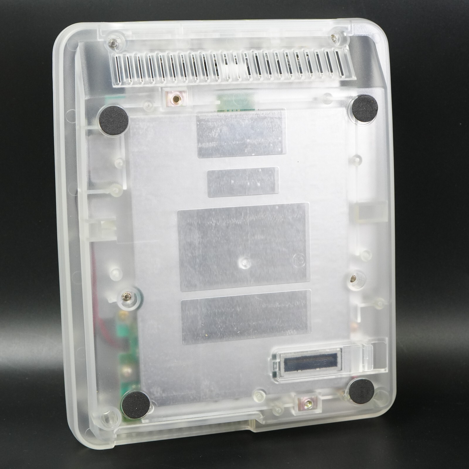 Nintendo Super Famicom Console SHVC-001 SFC SNES Translucent White Shell USB MOD
