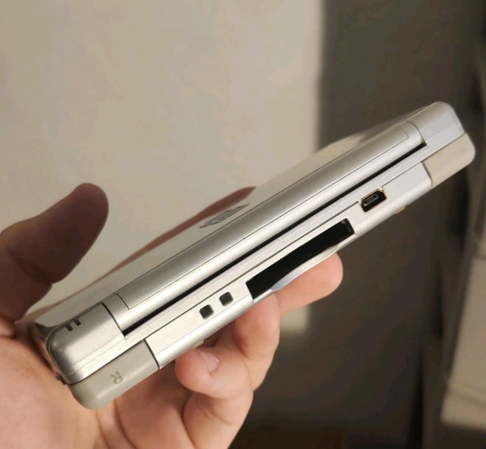 Nintendo DS Lite Launch Edition Silver Handheld System – Open Box
