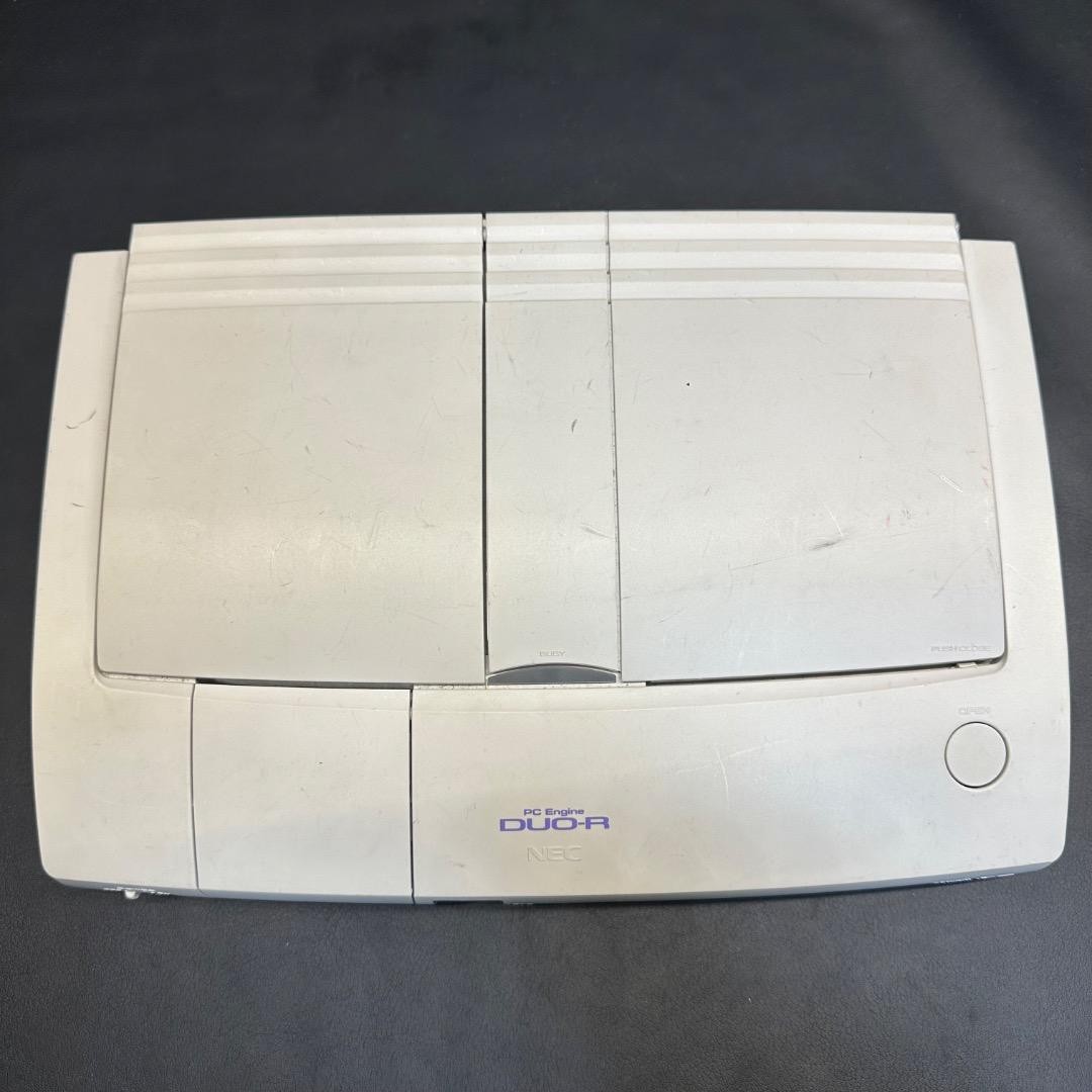 NEC PC Engine Duo R Console 5 Item Set Controllers Adaptor Cable Included