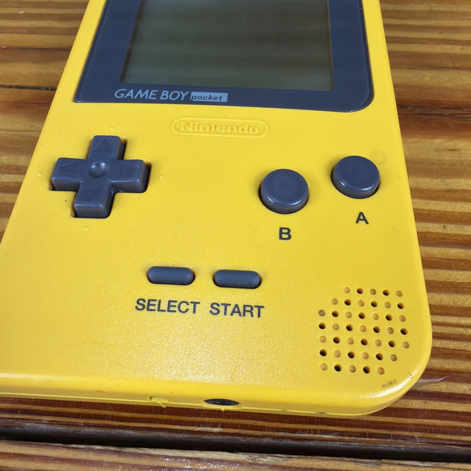 Nintendo Game Boy Pocket Yellow Model MGB-001 Non-Working Parts Only