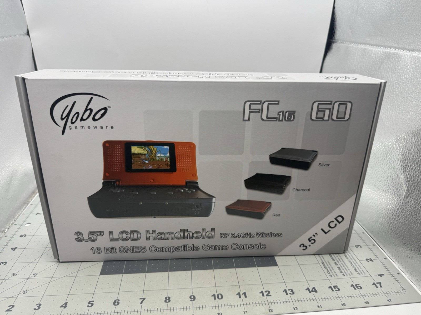 NEW Yobo RED FC-16 GO Handheld & Home Game System for SNES Super Nintendo