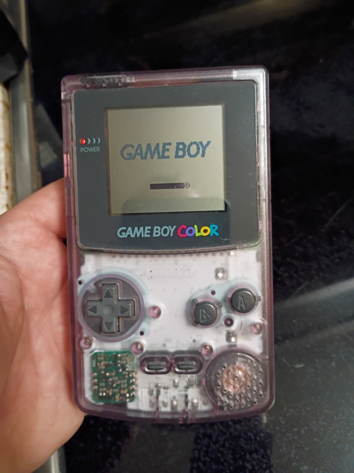 Nintendo Game Boy Color Handheld System – Atomic Purple CGB-001GBC