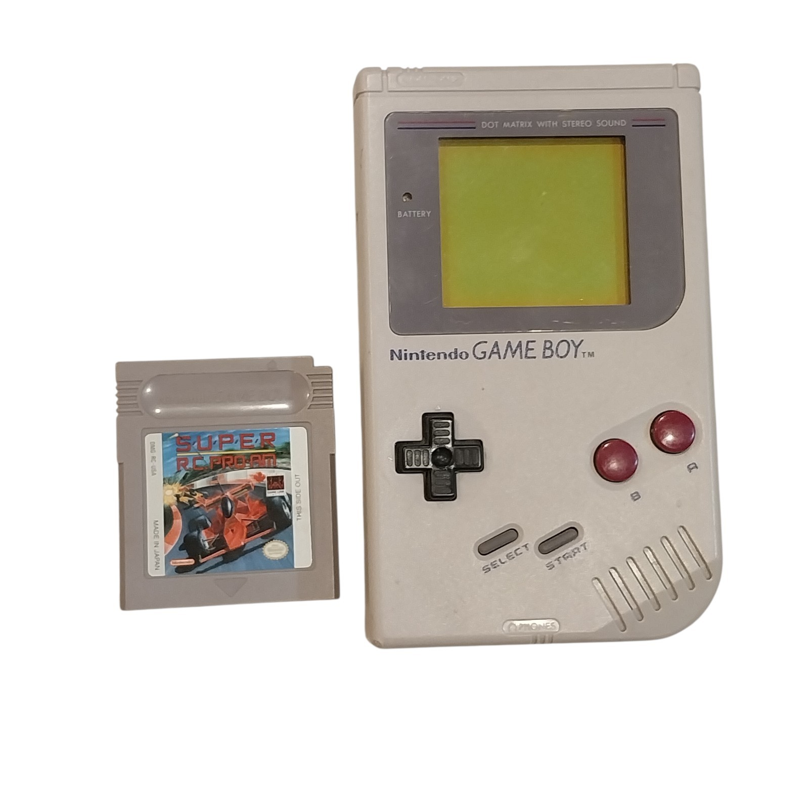 Nintendo Game Boy 1989 #DMG-01 Handheld Console System Tested Working W/ Game