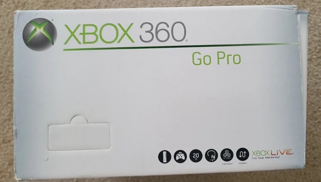 Xbox 360 Pro 20GB Console Microsoft Refrb On Dashboard 8507