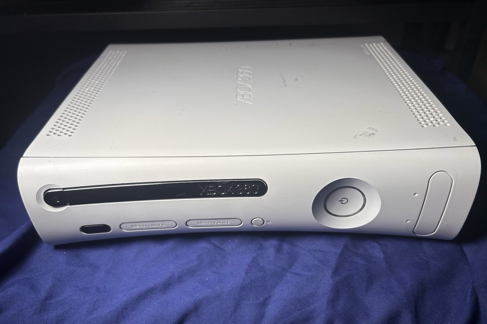 Microsoft Xbox 360 Console ONLY – Matte White (UNTESTED) No HDD