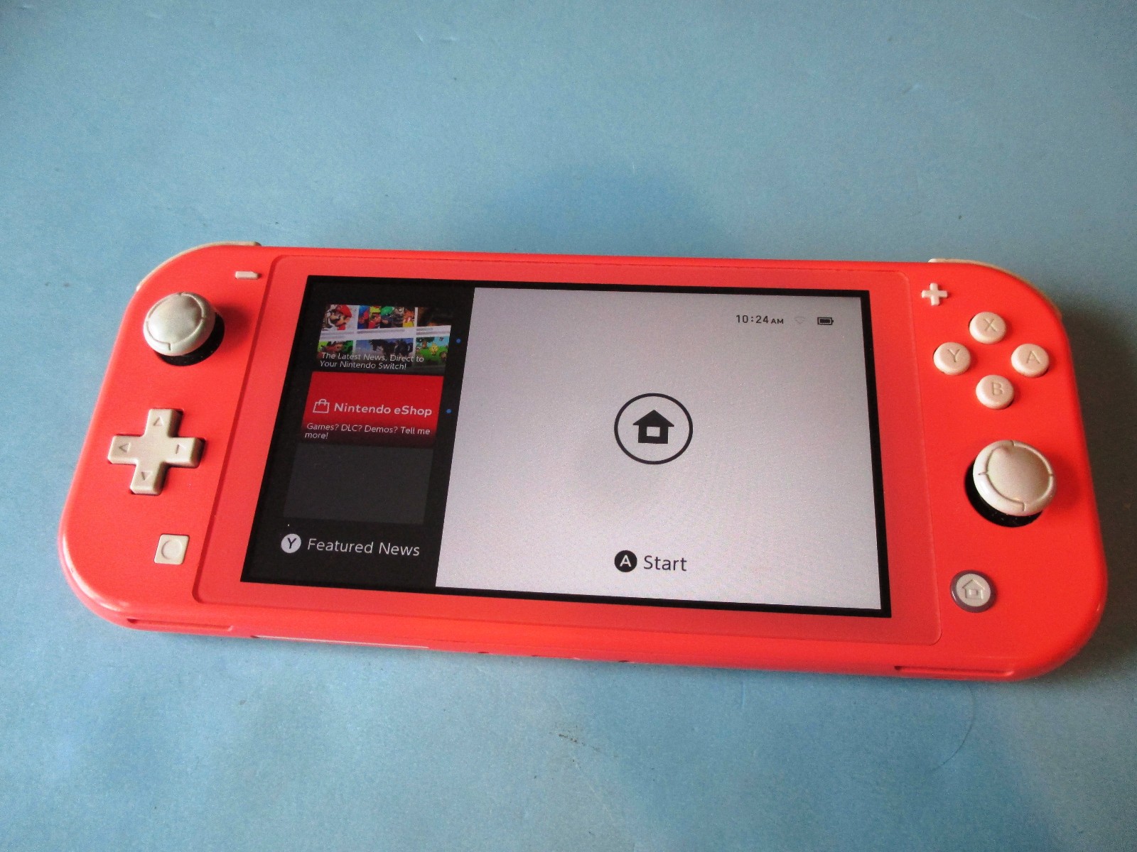 Nintendo Switch Lite Pink System w/Charger & Case