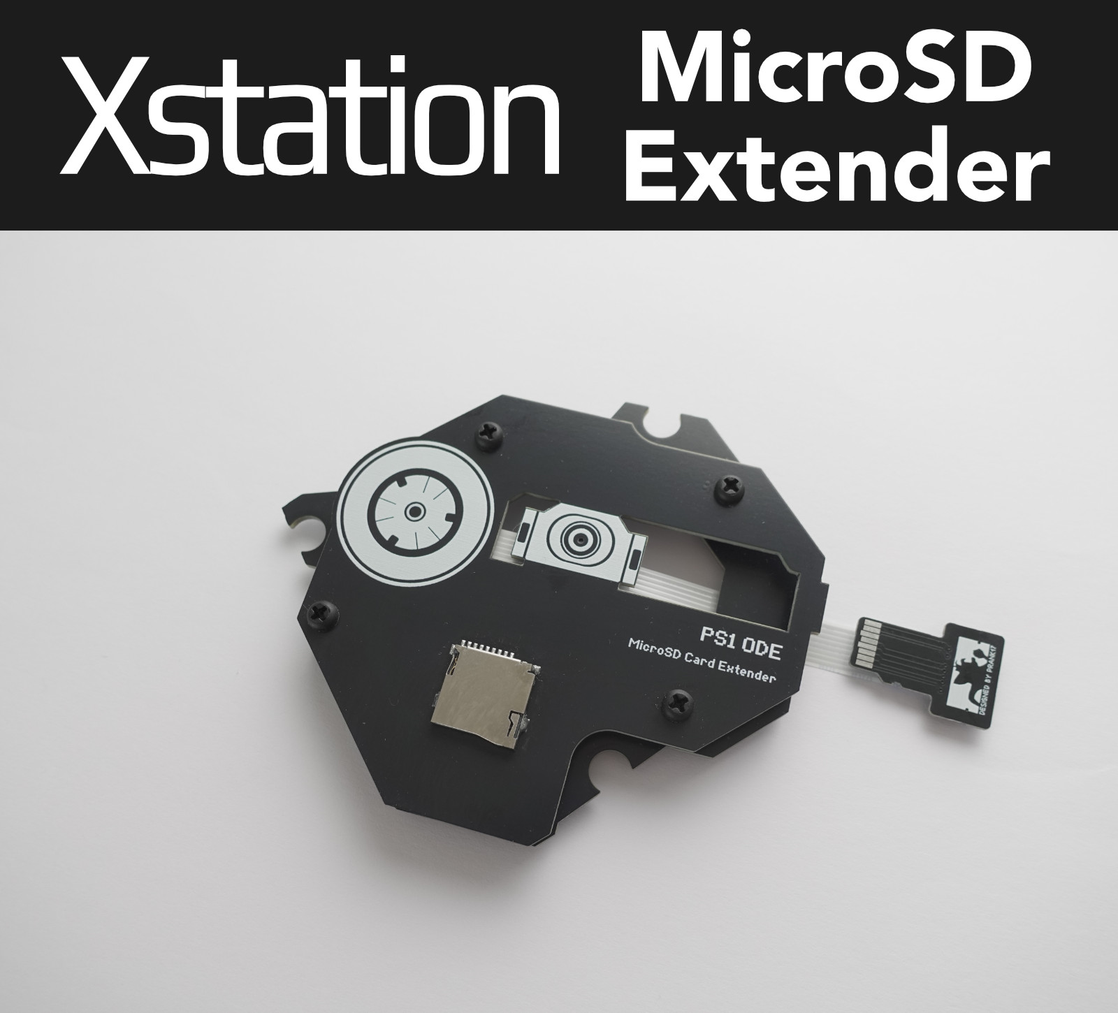 PS1 MicroSD Extender for Xstation[not included]