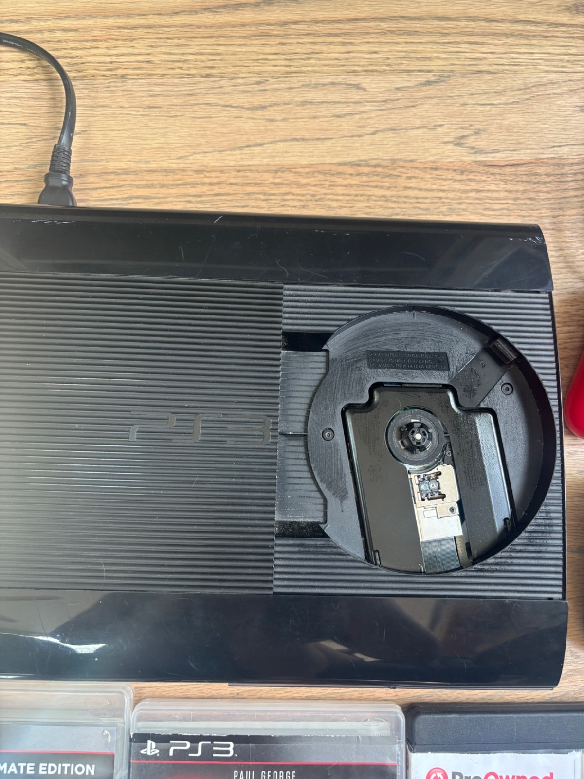 Sony PlayStation 3 super slim used with controllers 250GB Console – Black
