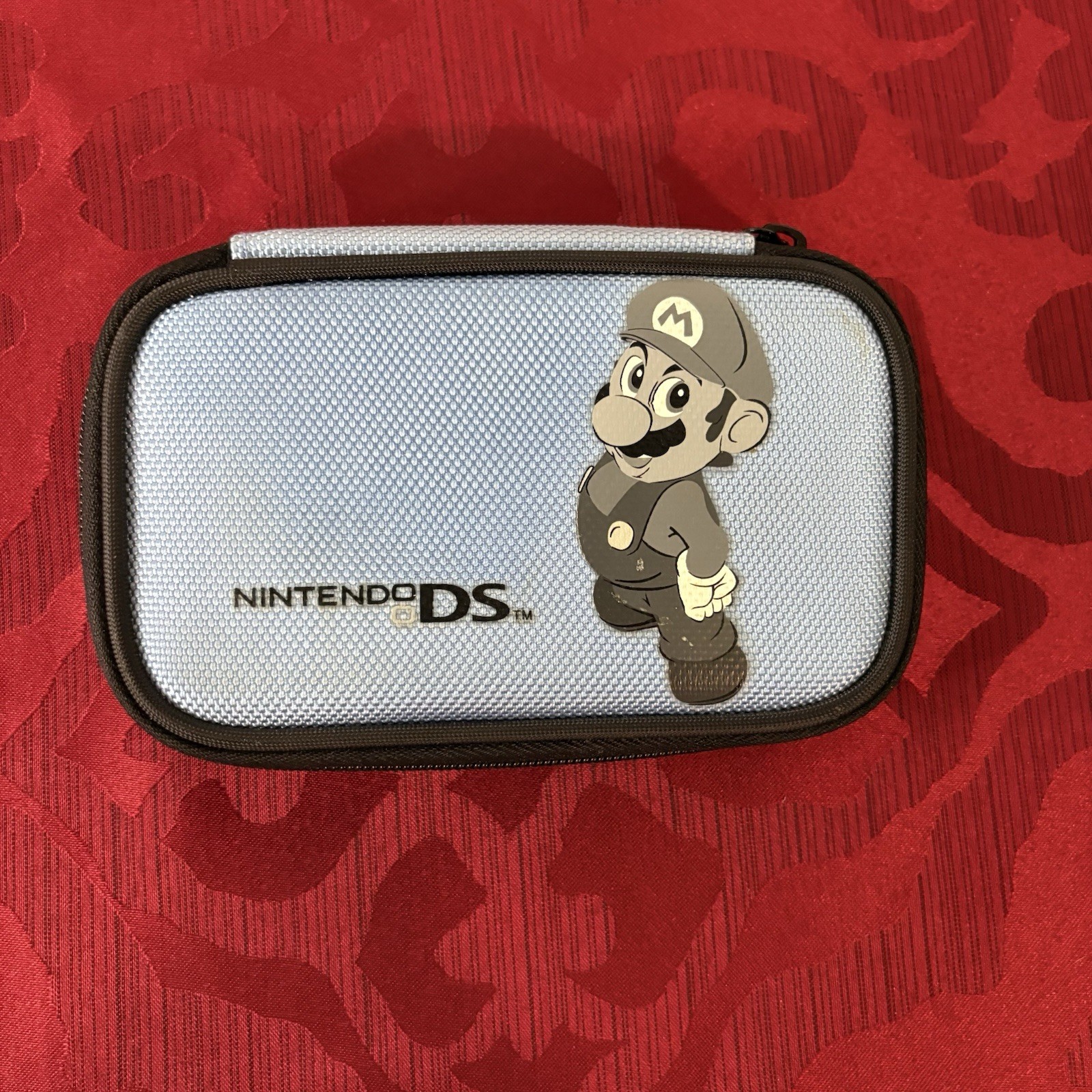 Tested Nintendo DS Lite w/ Case, Five Games, Aftermarket Charger, and Stylus