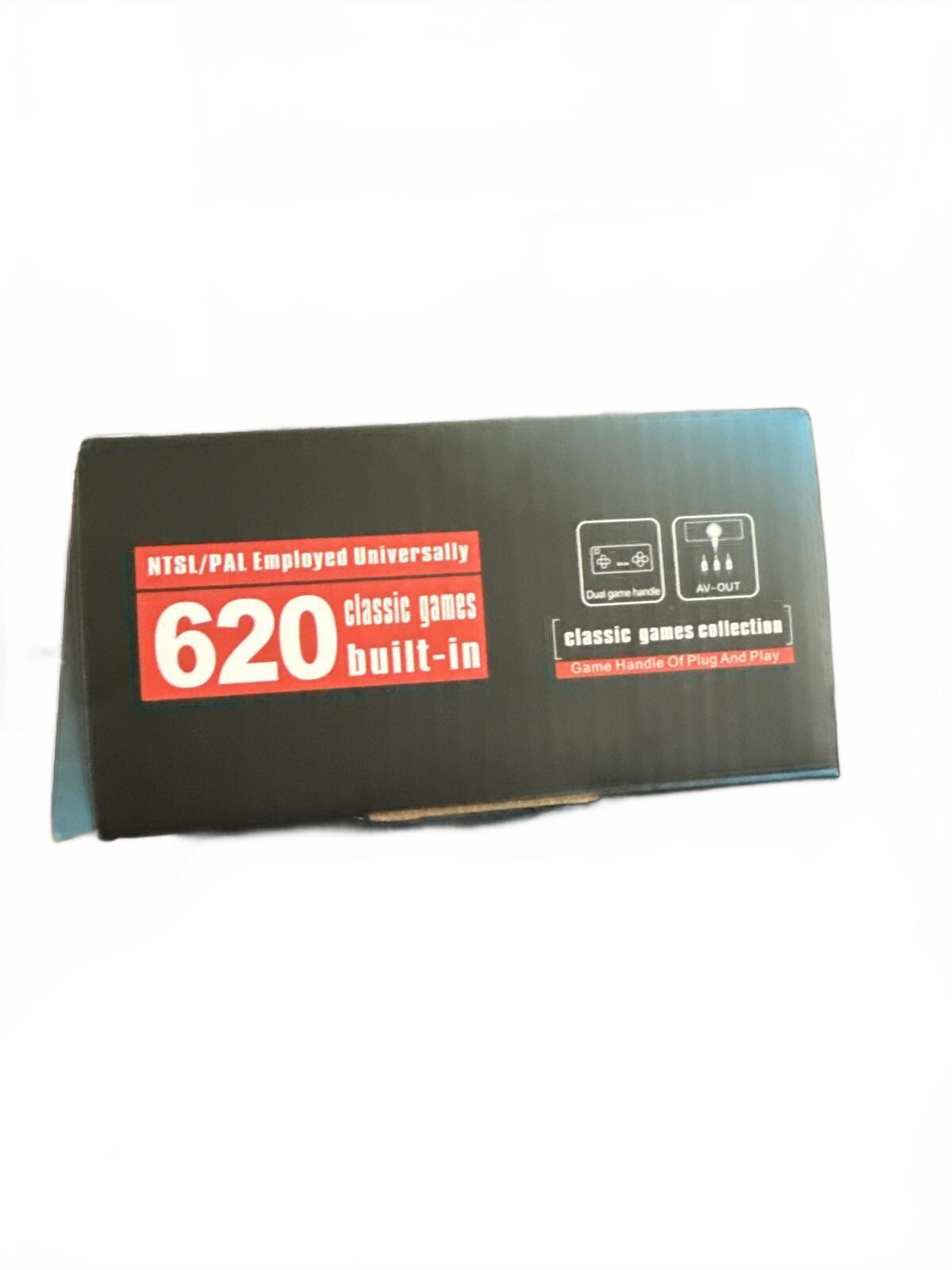 Game Entertainment System with 620 Built-In Classic TV-