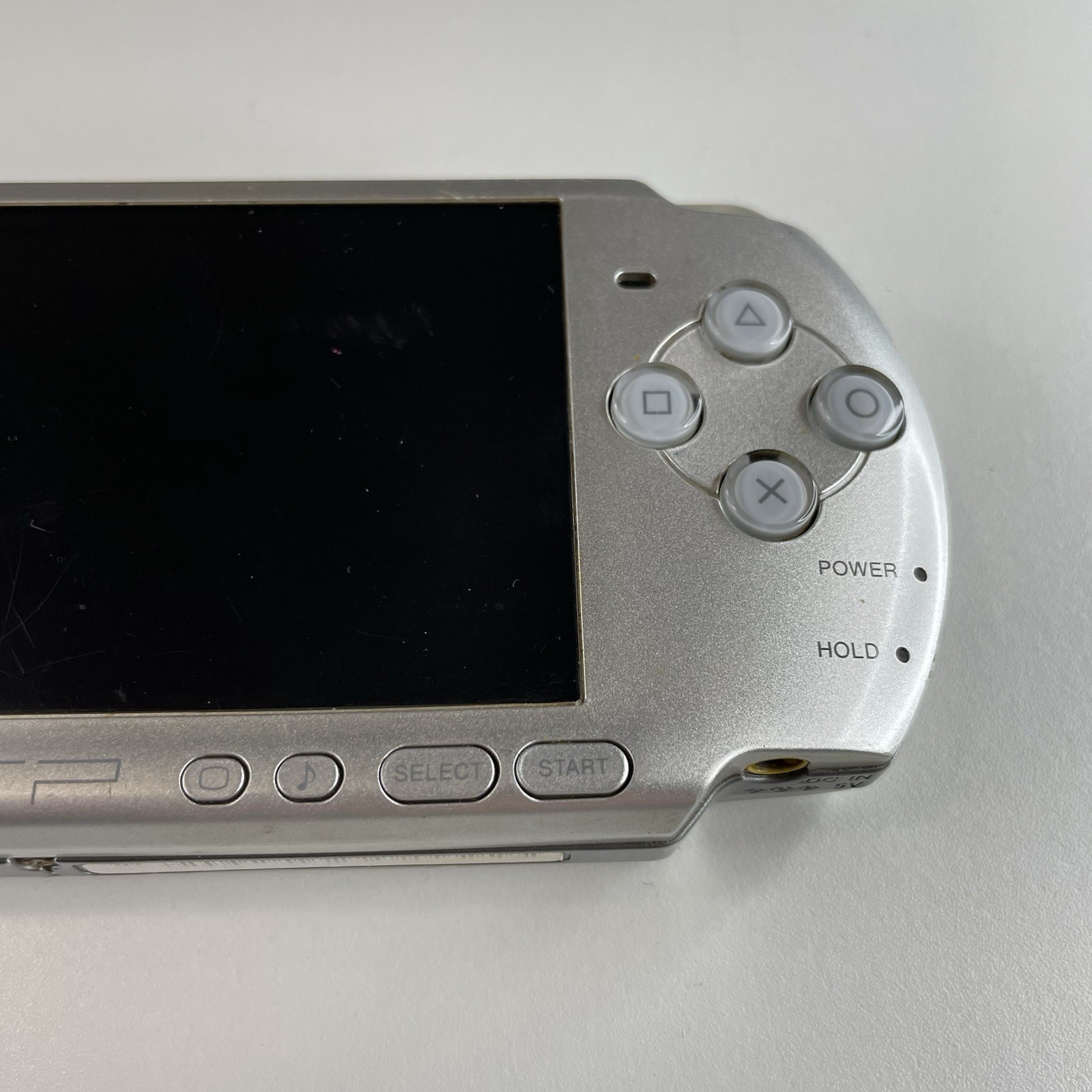 Sony PSP 3000 Handheld Console Lot – Silver & Red – Parts or Repair