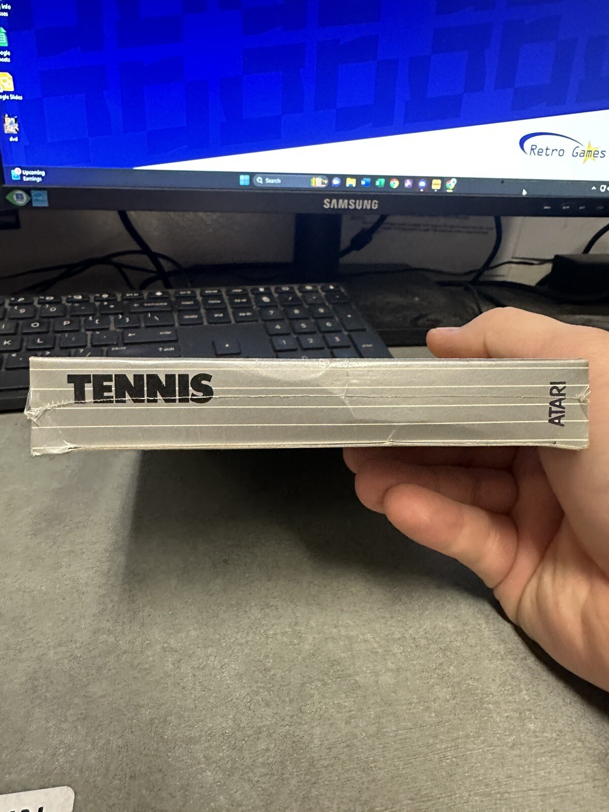 Atari HOME COMPUTER Video TENNIS TV CONSOLE ARCADE GAME 1987 *BRAND NEW SEALED*