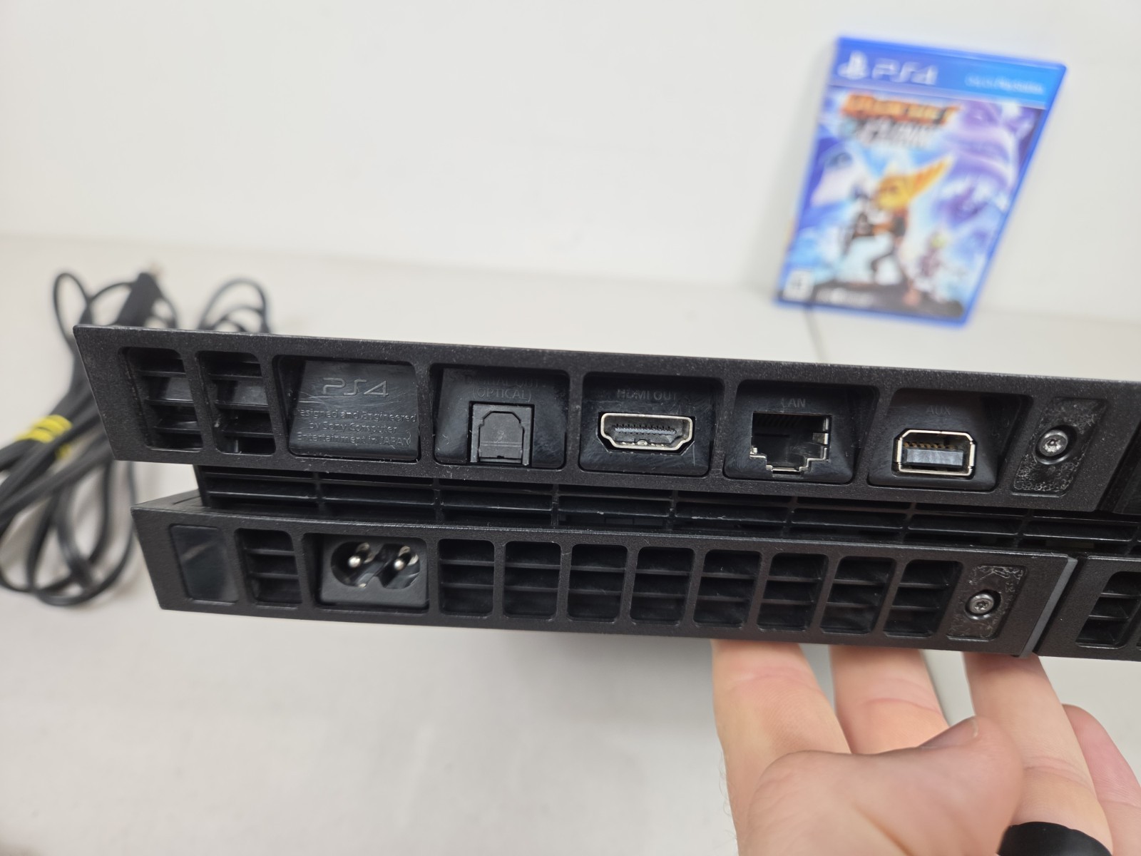 Sony Playstation 4 500GB Black Console PS4 W/ Controller & Cords Tested Working!
