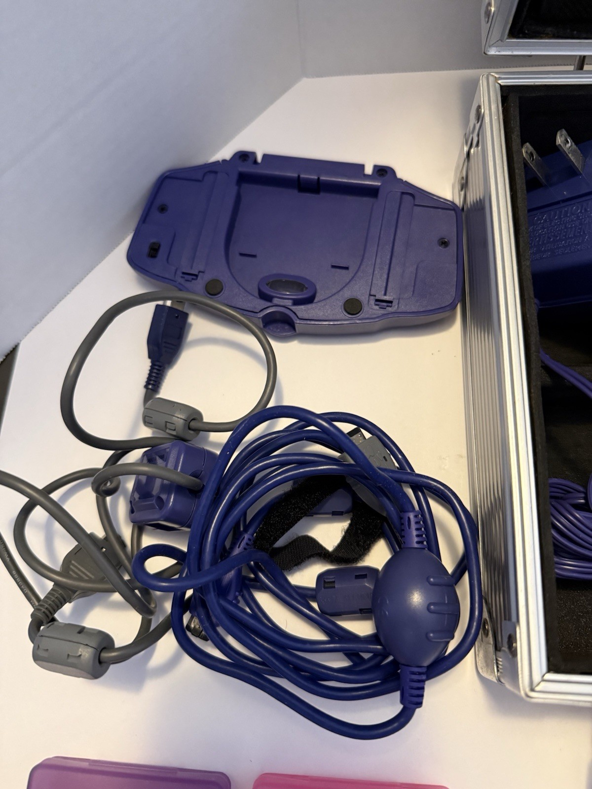 Gamboy Advance Lot 2 Consoles 3 Games Intec Accessories Game Cases Etc. Read