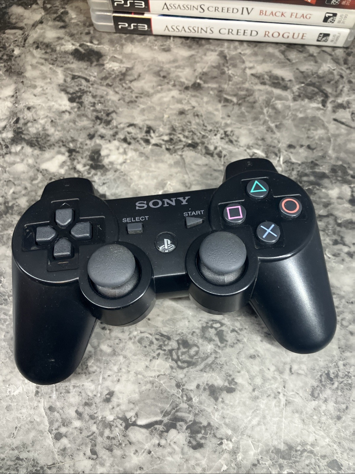 Guaranteed Work Playstation PS3 Slim 160GB CECH-2501A W/ 5 Games