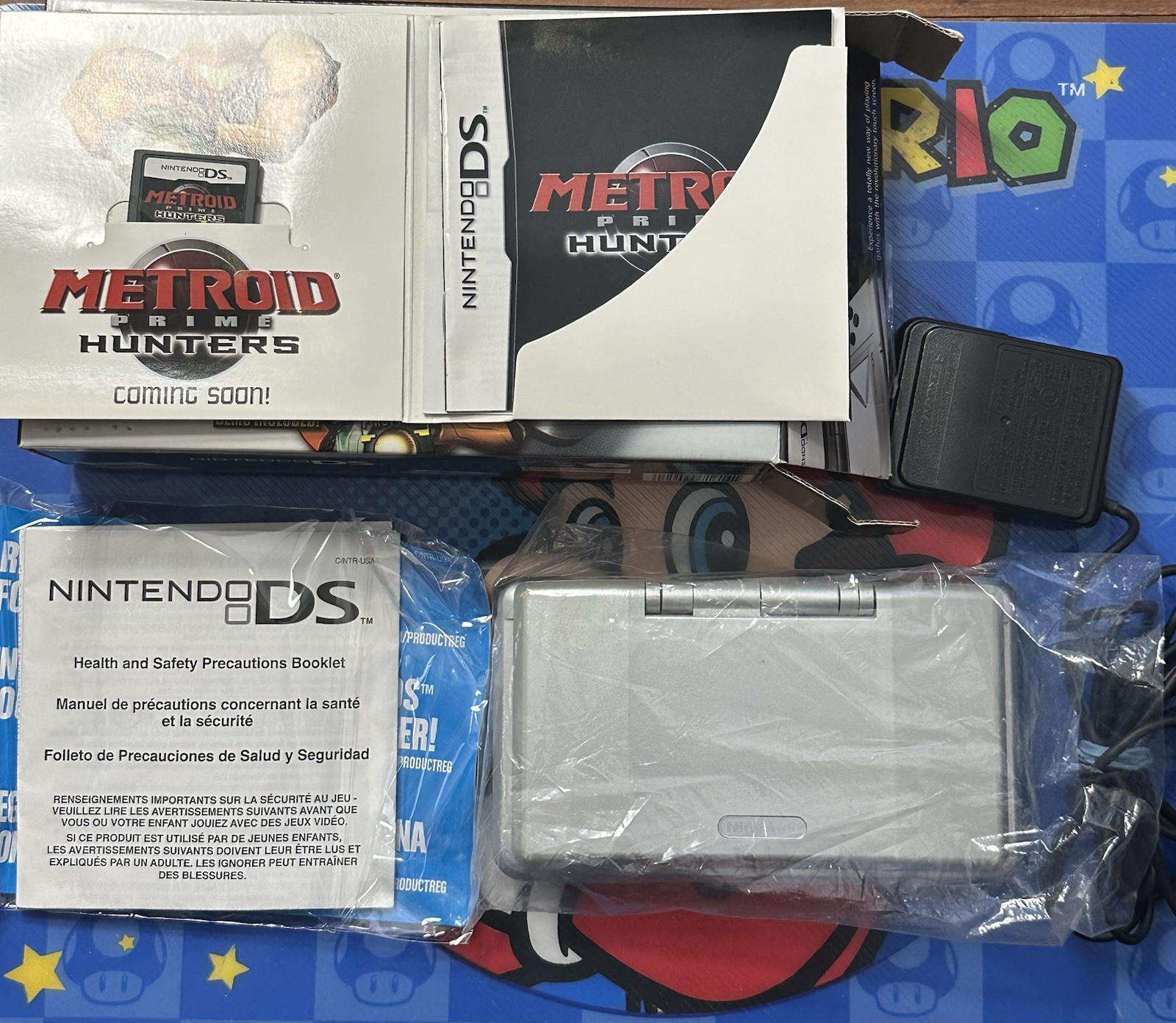Nintendo DS Console – Metroid Prime Hunters First Hunt Edition In Box