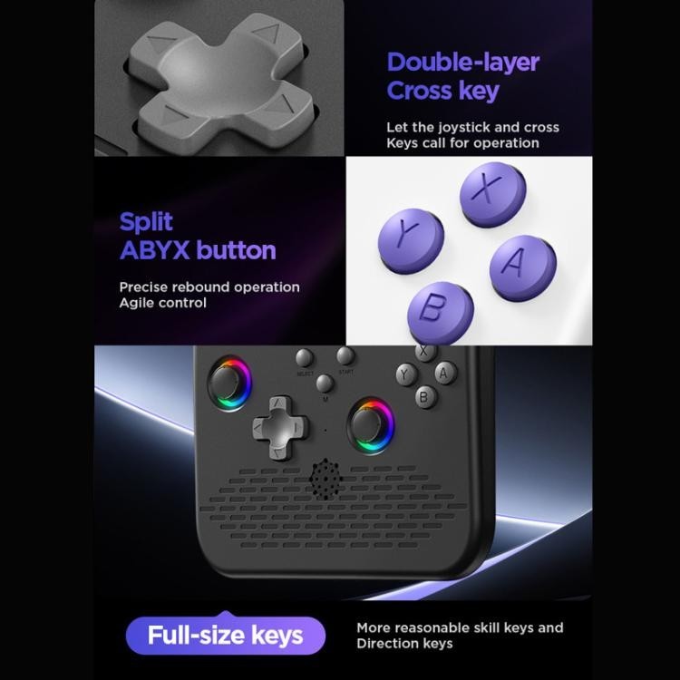 H5 5″ IPS Handheld Game Console RGB Retro Arcade Portable Game 64GB 128GB