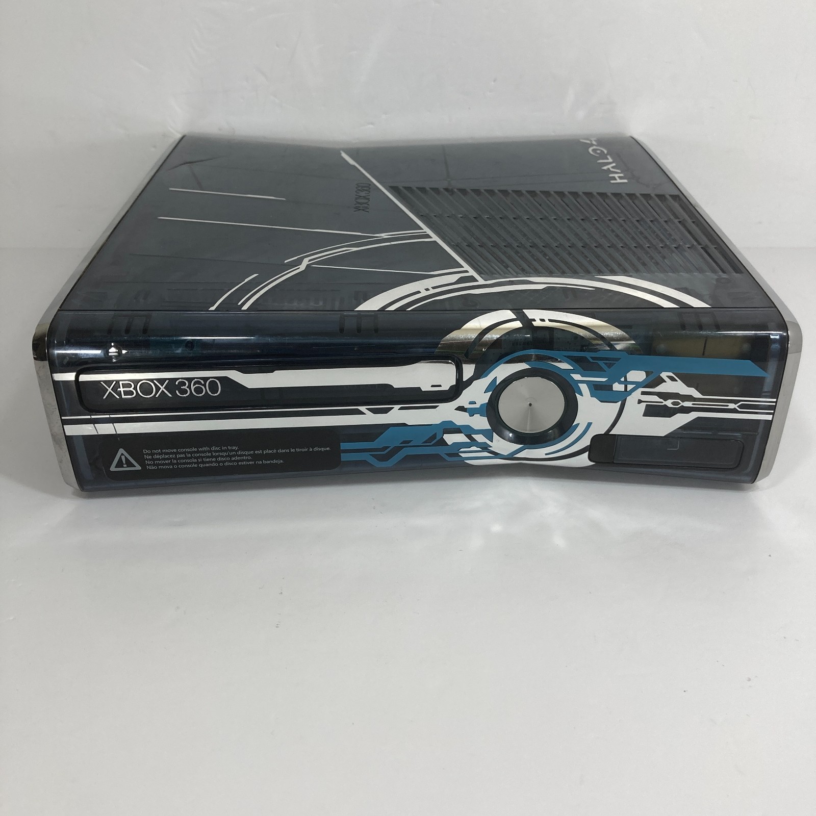 Microsoft Xbox 360 S Halo 4 Limited Edition Console 320GB HDD Model 1439 TESTED