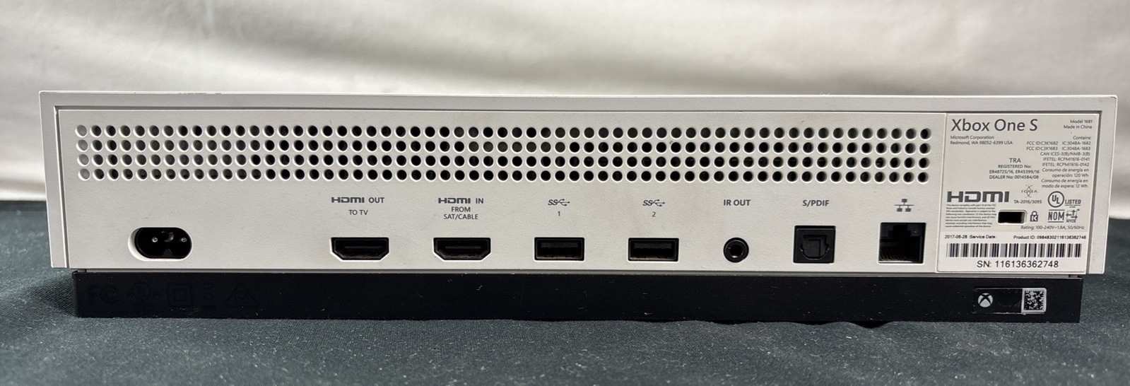 Microsoft Xbox One S 500gb (White) Console Body Only – Tested