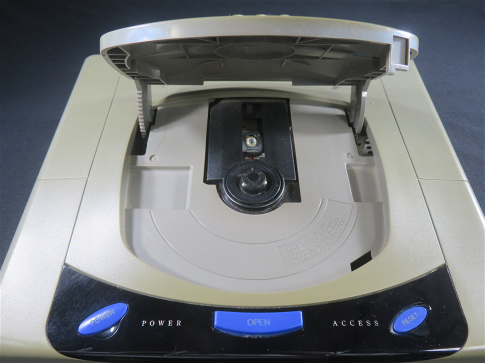 Sega Saturn Gray Console HST 3210 game tested games controller set Japan boxed