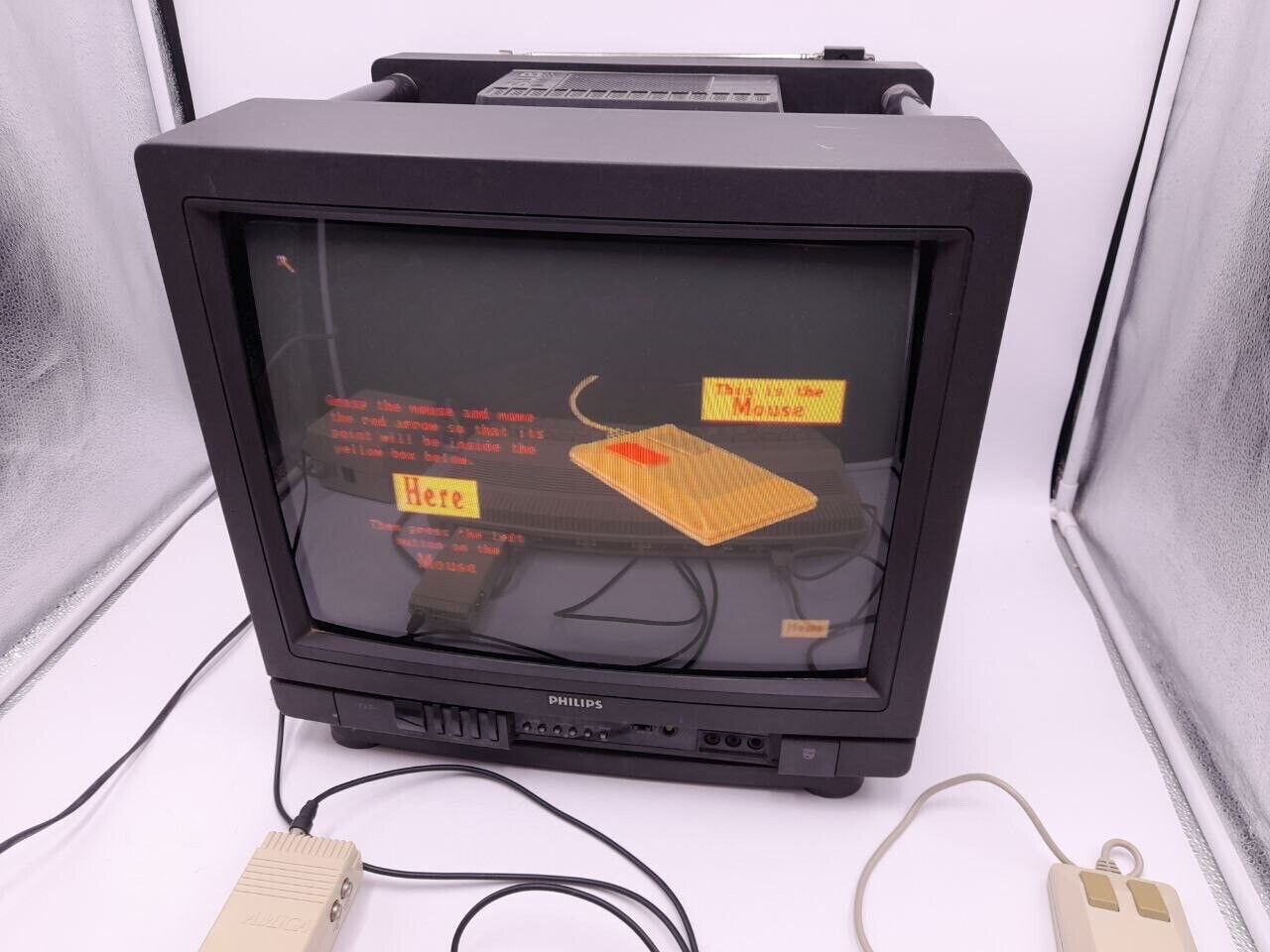 Commodore Amiga 500 Computer Complete In Box Retro Vintage Computing rare#FT3