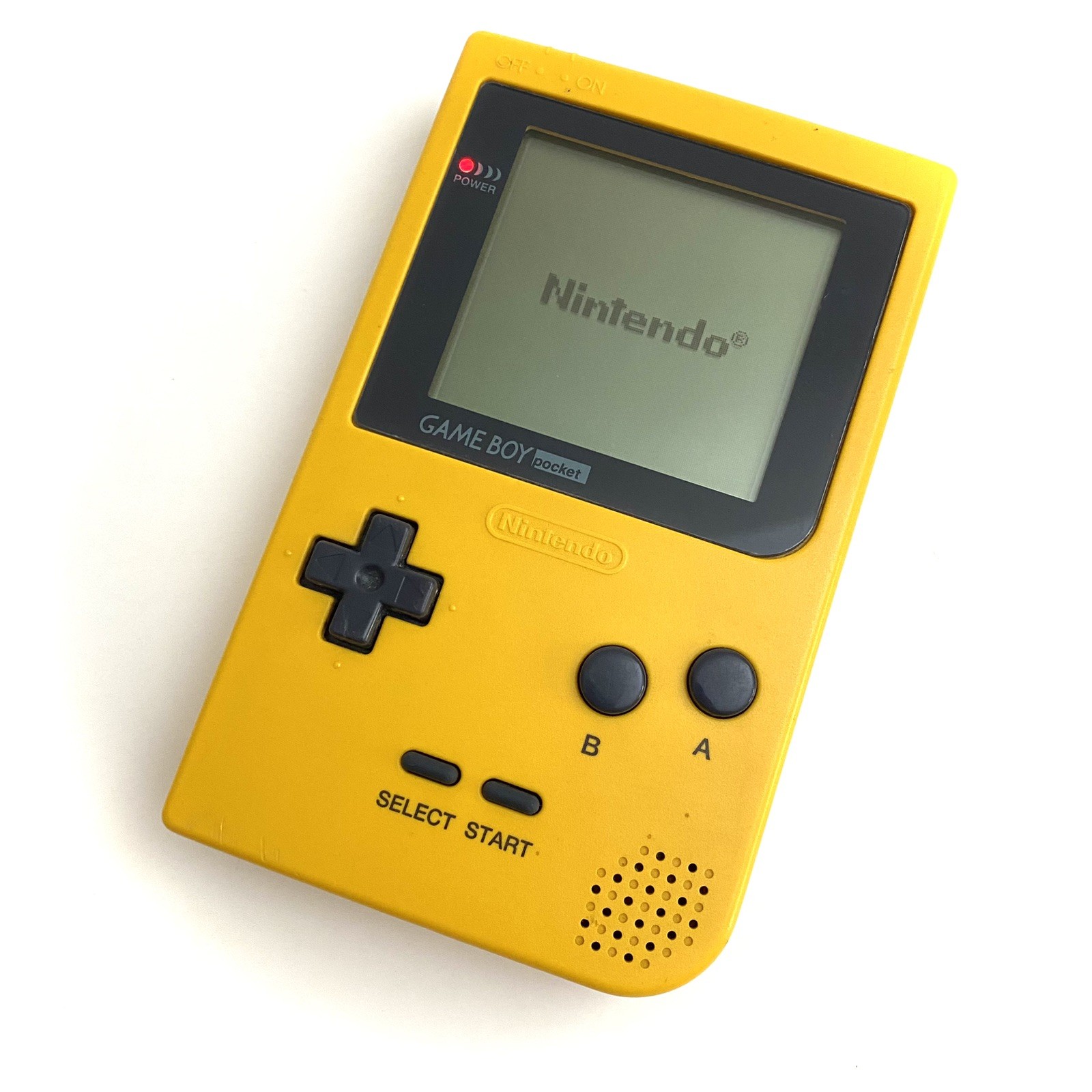 Nintendo Game Boy Pocket MGB-001 Yellow Handheld Console Retro Gaming