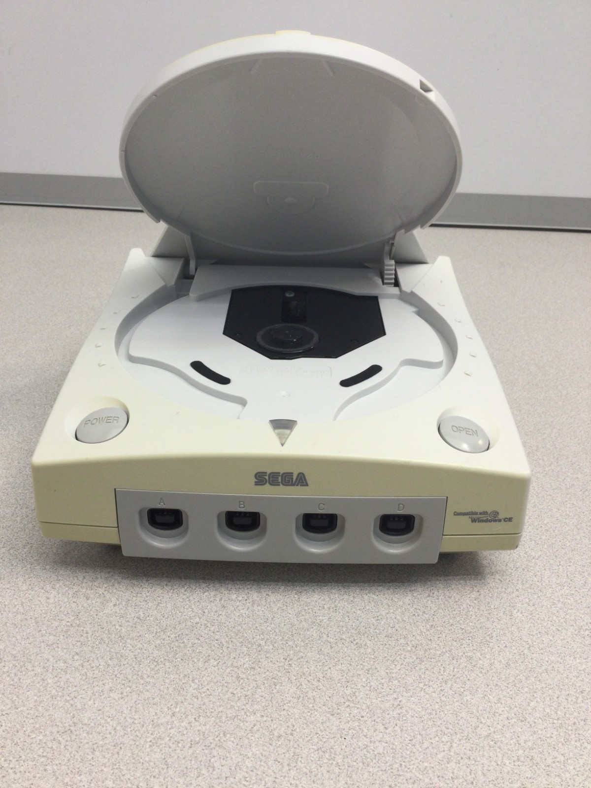 Sega Dreamcast HKT-3020 White Console Only Power Tested
