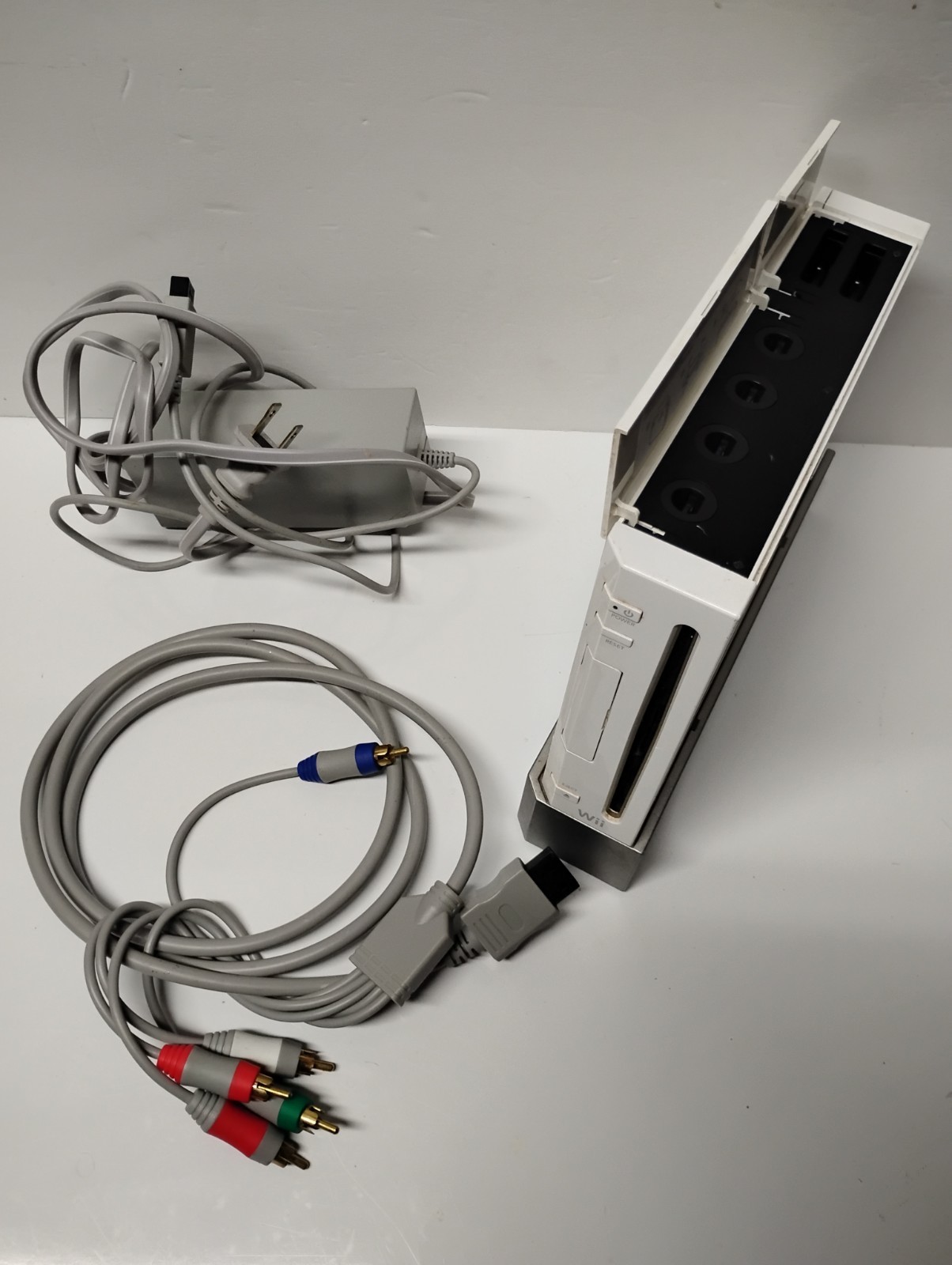 Nintendo Wii RVL-001 Original Console White GameCube Compatible Component RCA