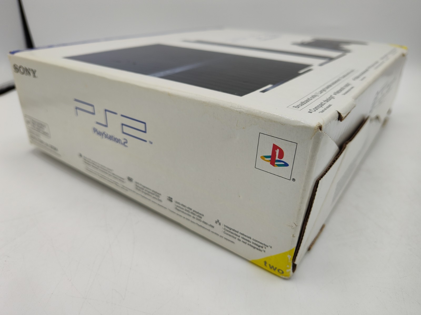 Sony Playstation 2 Console Slim SCPH-77001 Box ONLY + Cardboard + Case Protector