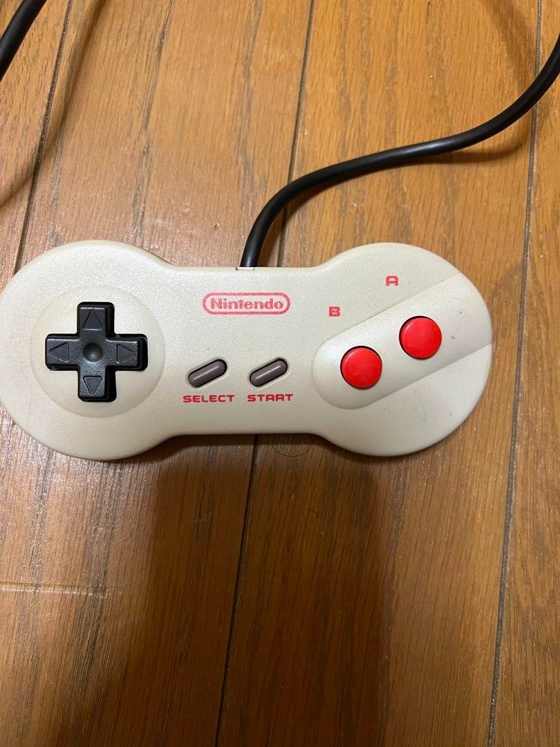 Nintendo New Famicom NES video game console & controller HVC-101 No AC adopter
