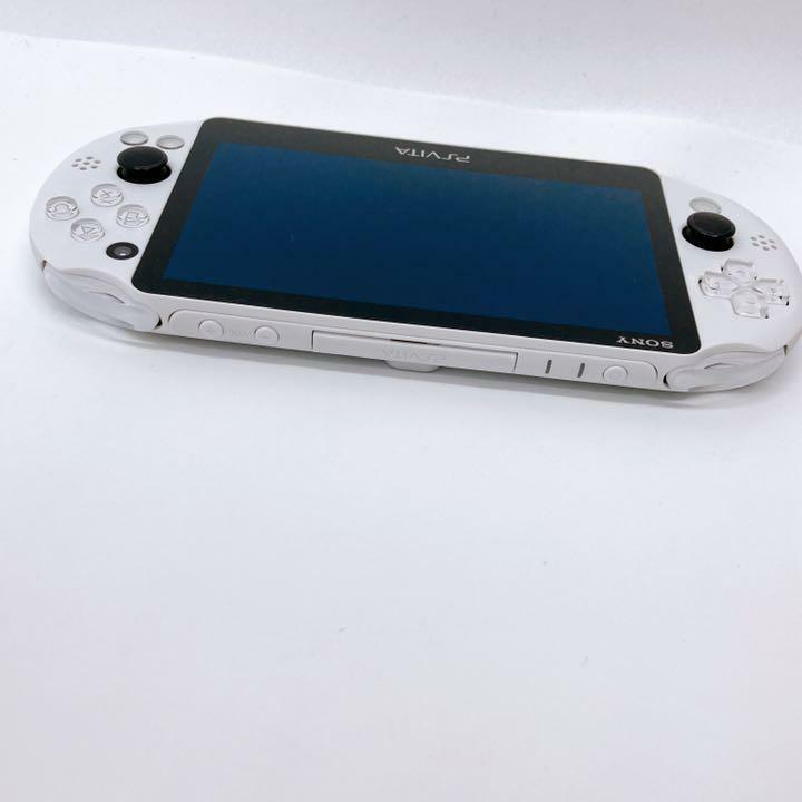 【Good】Sony PS Vita PCH-2000ZA22 Glacier White Wi-Fi Model Used with Box F/S
