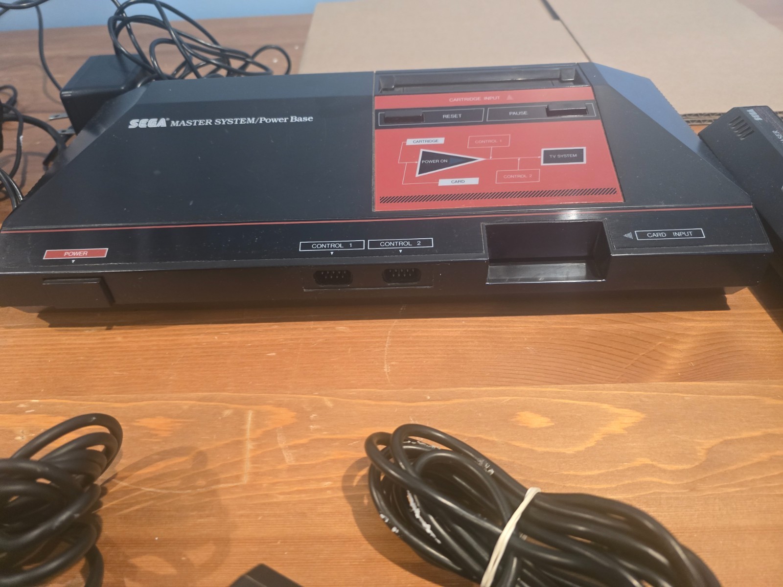 SEGA Master System Video Game Console Boxed w 2 Games and Everdrive – Tested!