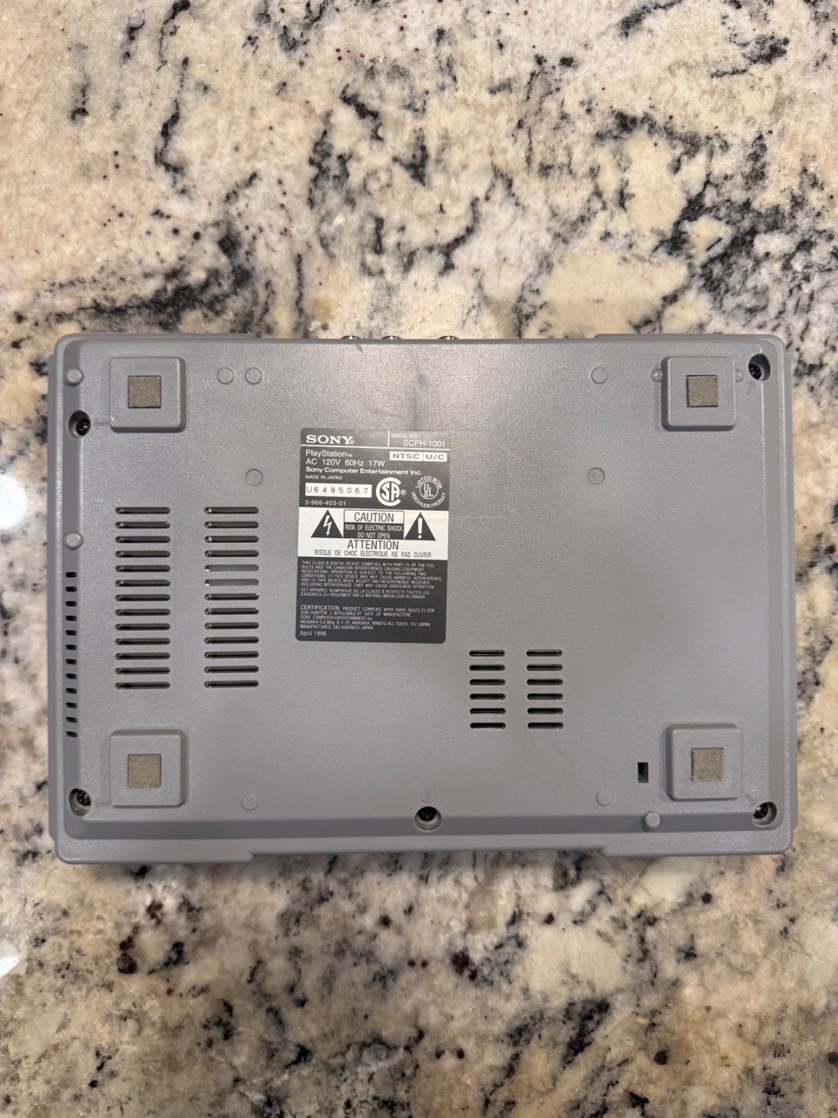 PlayStation PS1 SCPH-1001 «Property of EA Canada» Matching serial. READ!