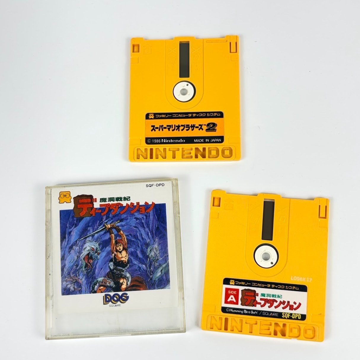 Nintendo Famicom Disk System HVC-022 Red Console Set Belt Replaced Tested JP