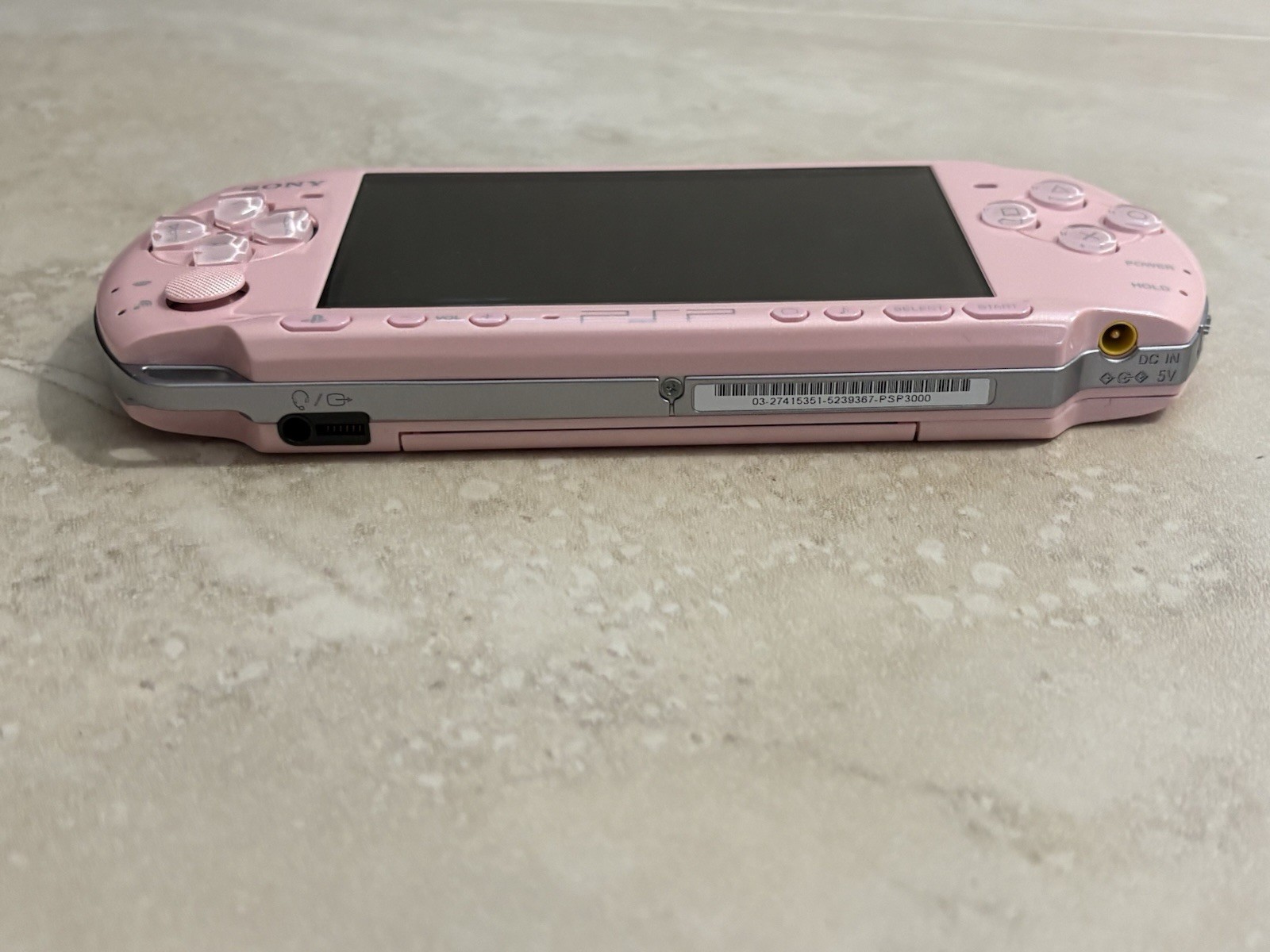 Sony PSP 3000 Console, Blossom Pink Near Mint Complete In Box