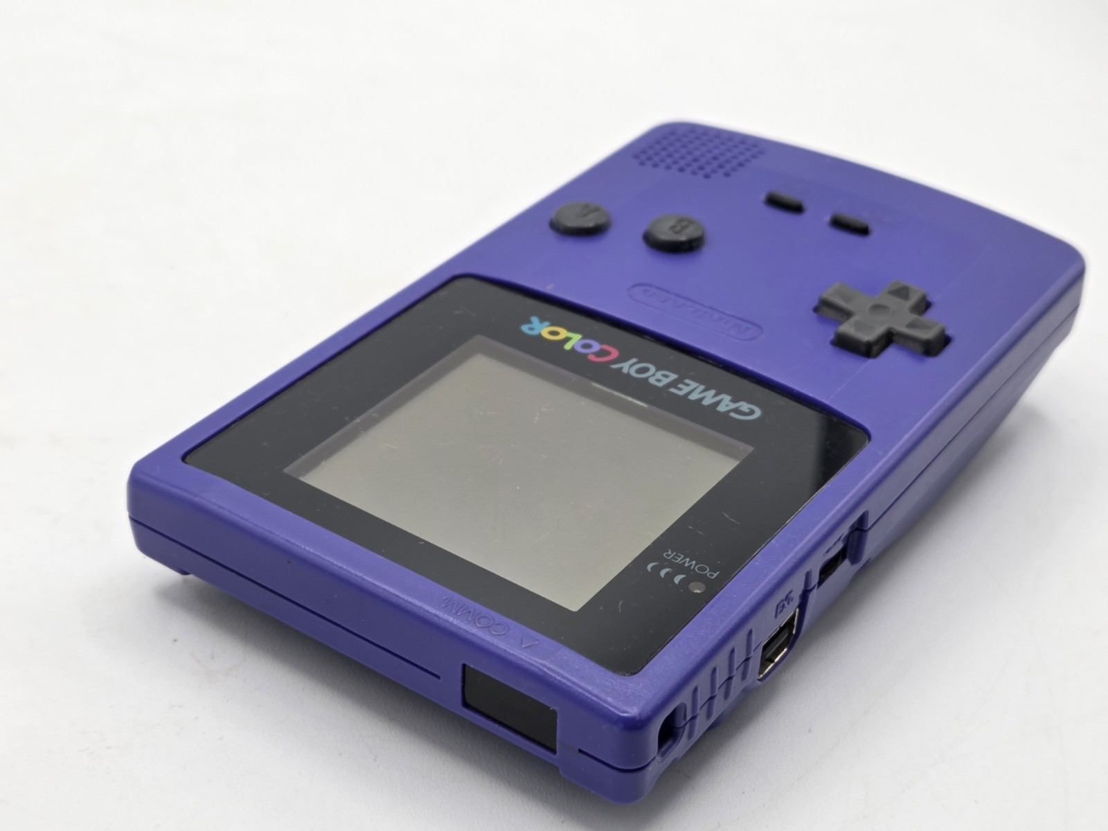Parts Repair Nintendo Game Boy Color Grape Handheld System and Ultimate BMX Game
