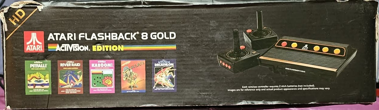 Atari Flashback 8 Gold Activision Edition HD Console 130 Built-In Games Tested