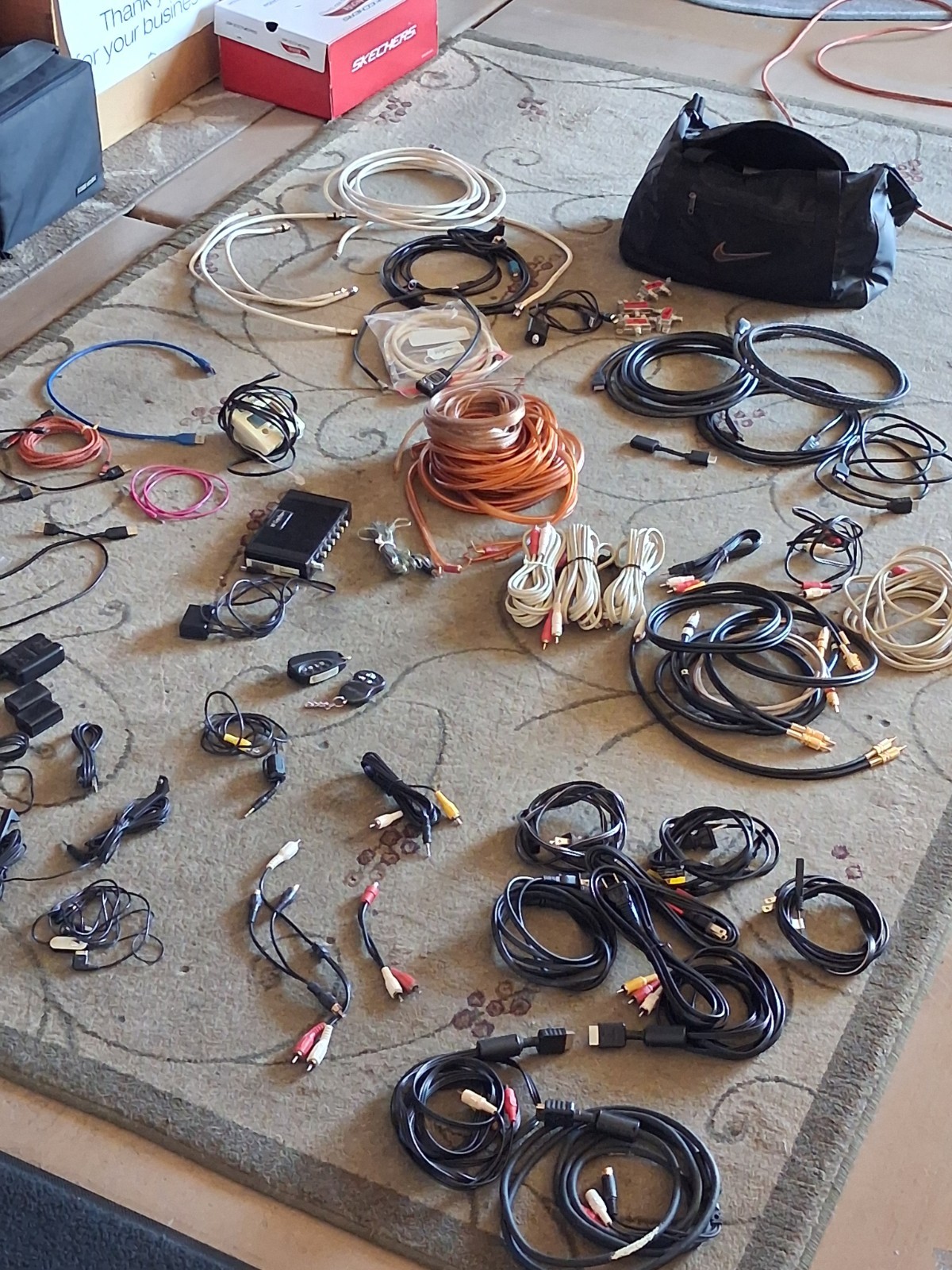 Vintage ✨️ Used PWR Cords,Cables,Hdmi,RCA,Sony Playstation 2 Cables ,All In PICS
