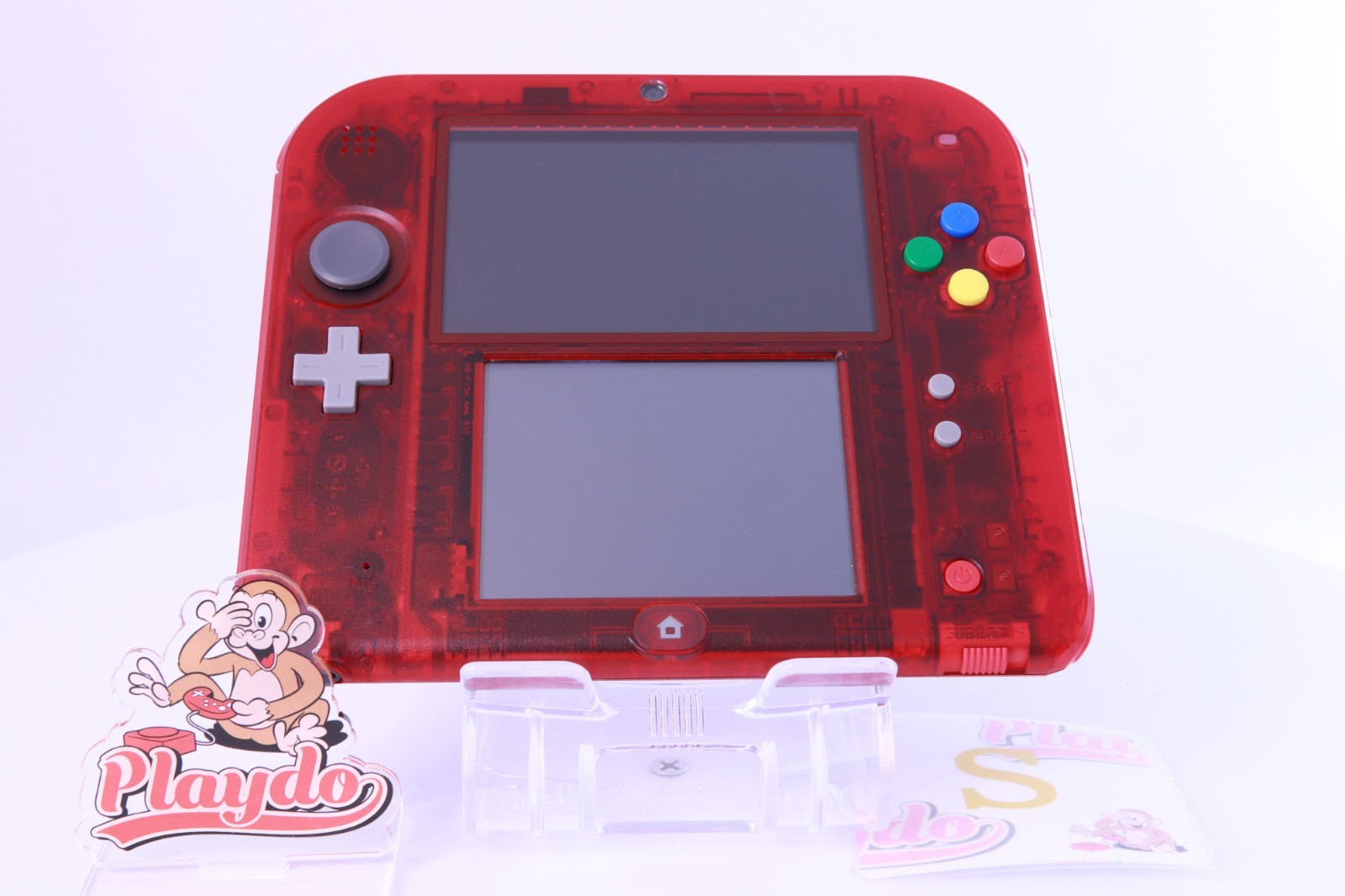 Nintendo 2DS Pokémon Red [Rank:S] W/USB Cable