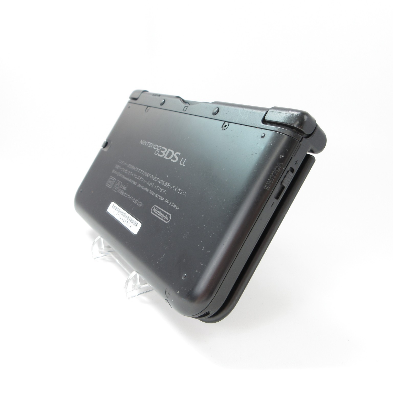 【Very Good】Nintendo 3DS LL XL Black Console ONLY Japanese Edition #Arr0402/01