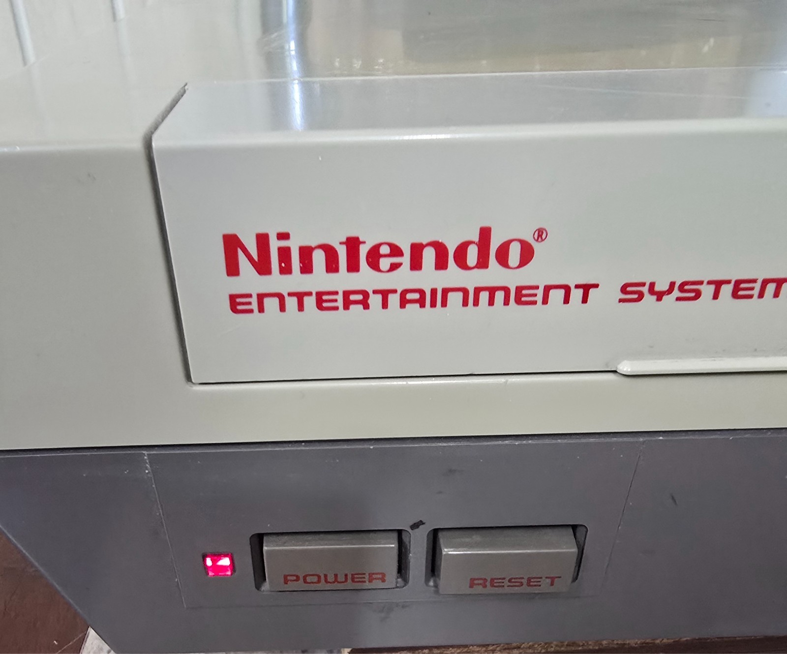 Nintendo Entertainment NES Console NES-001 System Powers On **Untested Operation
