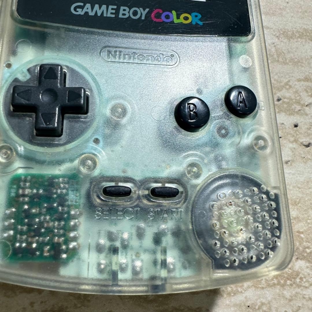 Nintendo Game Boy Color Clear Console Boxed Tested Working Near Mint 6632