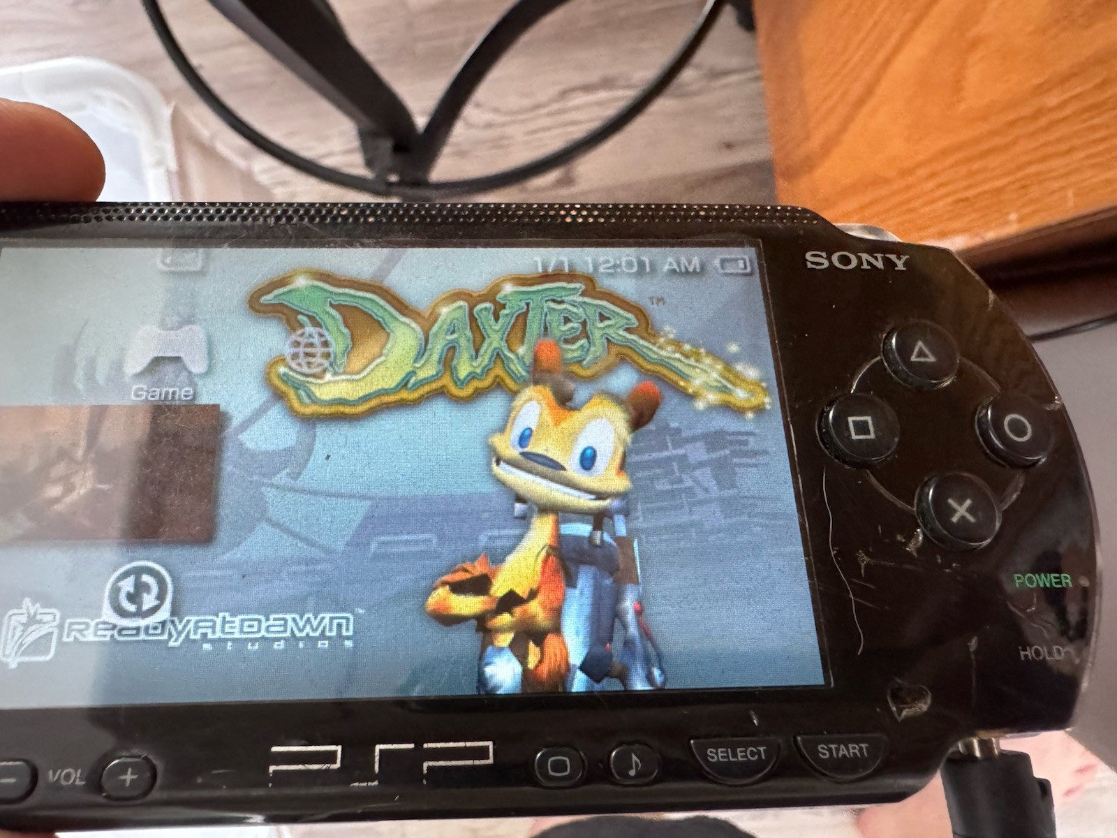 Sony PSP-1001 PlayStation Portable – Black With 8 Discs And Power Cord