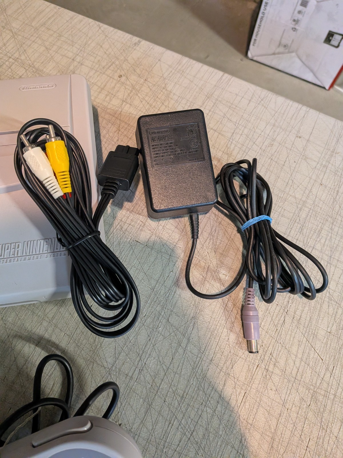 Super Nintendo SNES JR. Console Bundle OEM Controller + Cords 1 YEAR WARRANTY!
