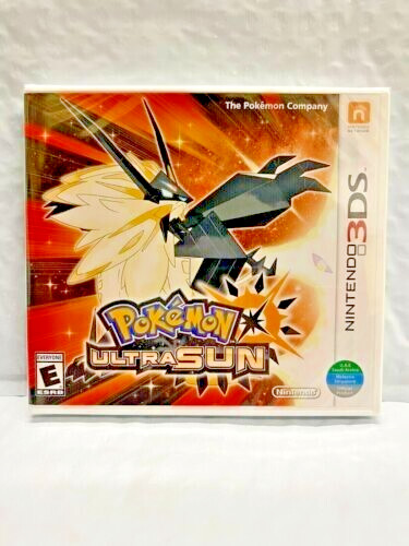 Pokémon Ultra Sun + Ultra Moon – Nintendo 3DS Brand New Sealed Bundle