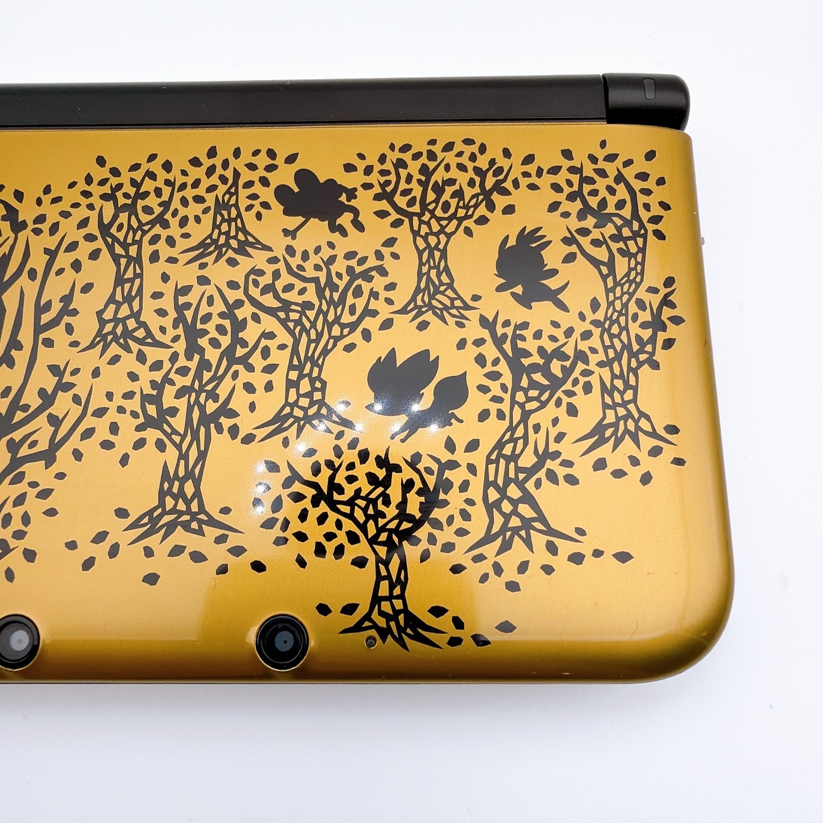 Nintendo 3DS XL Pokemon X Y Gold Limited Edition Console Excellent Japan