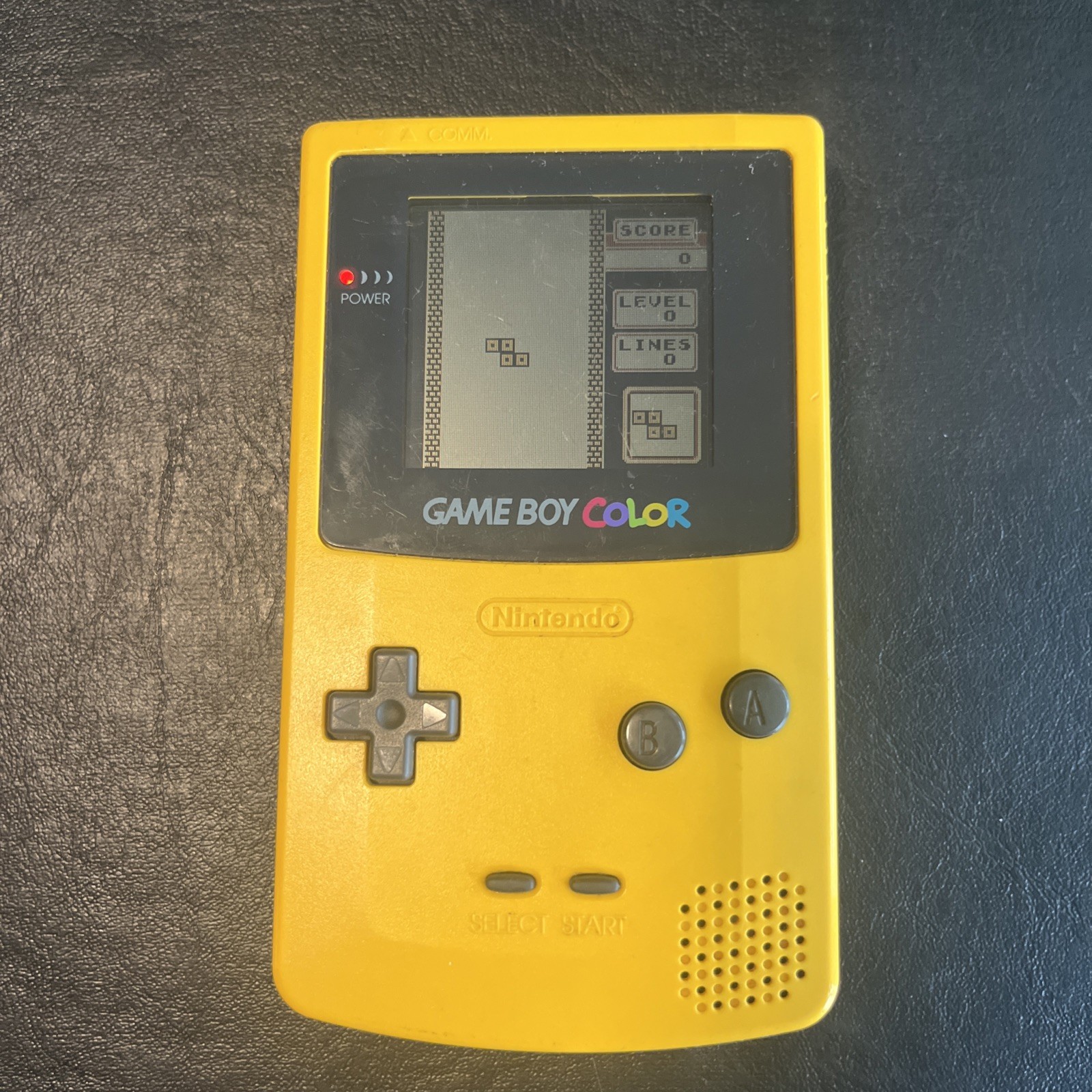 Nintendo Game Boy Color Console CGB-001 – Dandelion Yellow 100% OEM Tested Works