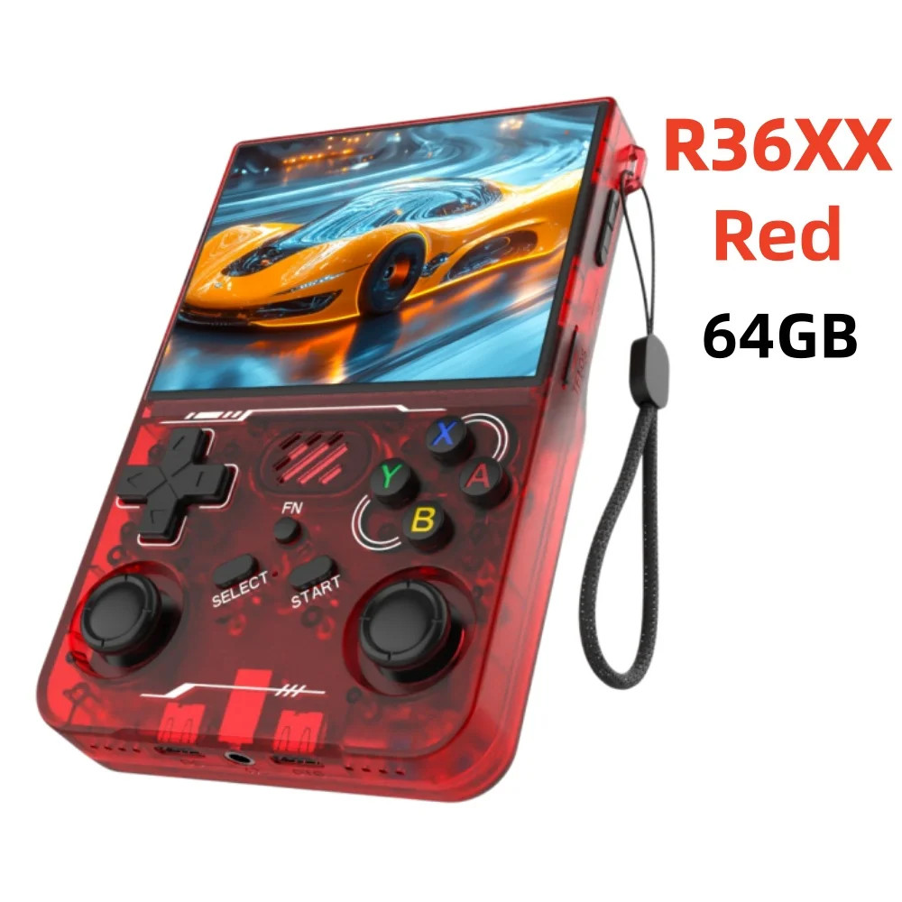 R36S Retro R36 Ultra Handheld Video Game Console IPS Screen 128GB Games Portable